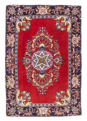 Tapis persan - Tabriz - 98 x 65 cm - rouge