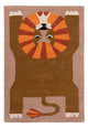 Lion Endormi Tapis Enfant