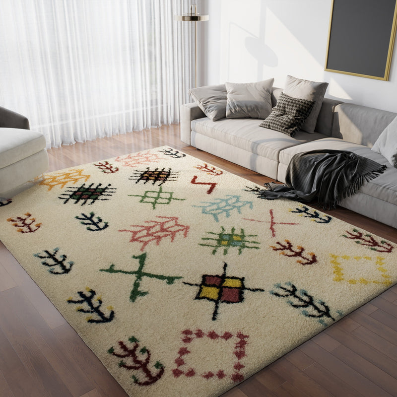 Tapis en laine Moroccan Mystique - Tapis en laine