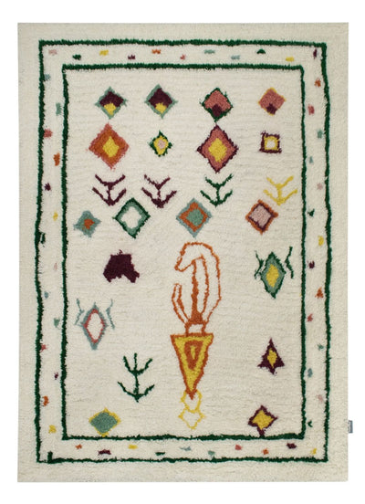 Tapis en laine Moroccan Mystique - Tapis en laine