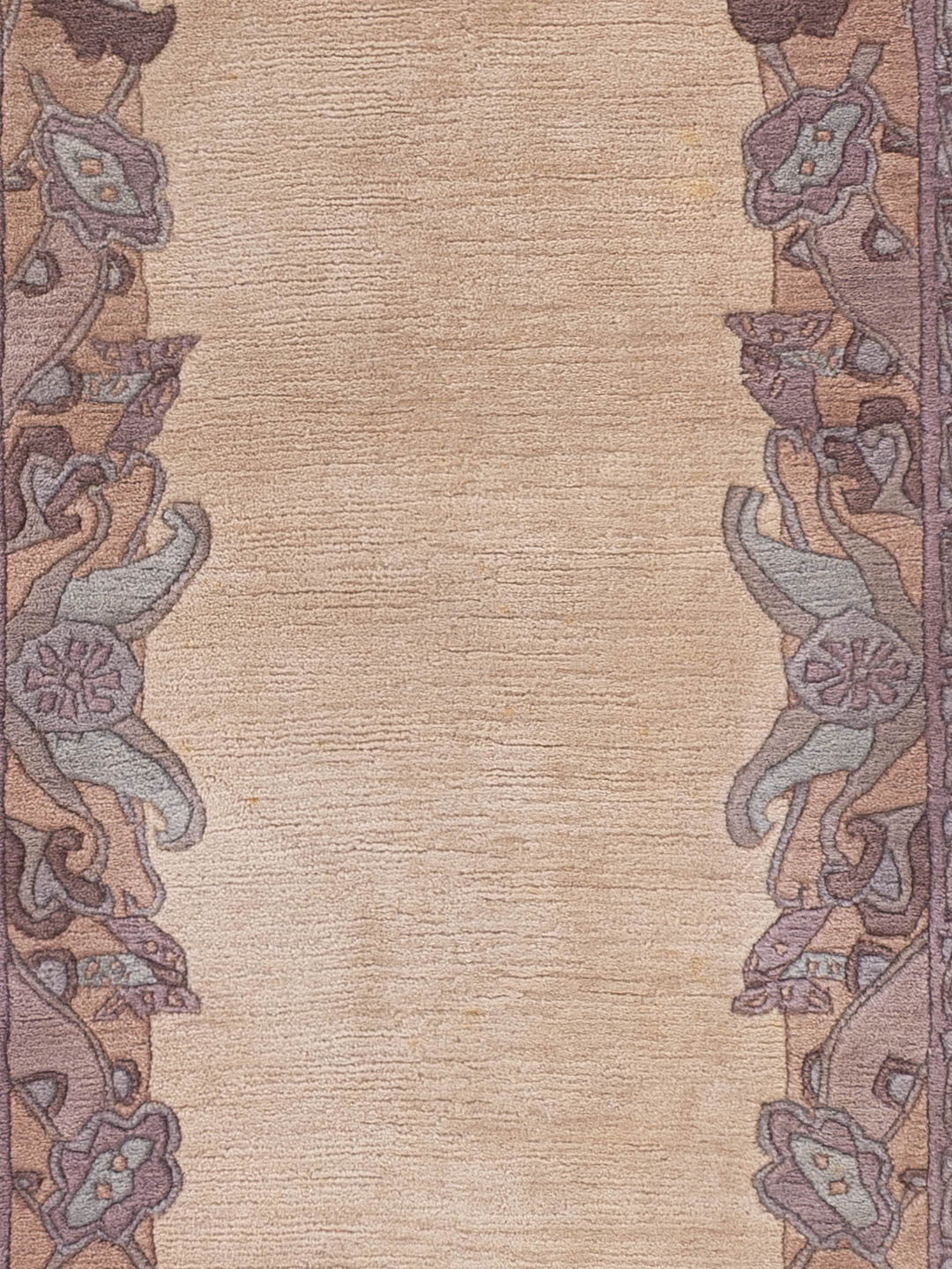 Tapis de couloir Tapis Népalais - 265 x 75 cm - caramel