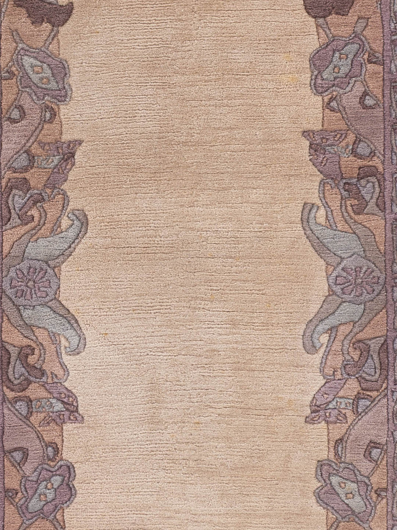 Tapis de couloir Tapis Népalais - 265 x 75 cm - caramel