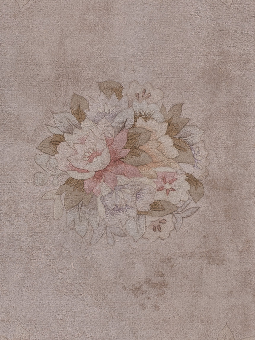 Tapis en soie - Soie chinoise - 140 x 70 cm - caramel