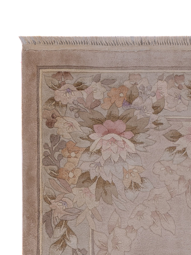 Tapis en soie - Soie chinoise - 140 x 70 cm - caramel