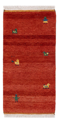 Tapis Gabbeh - Indus - 140 x 70 cm - caramel