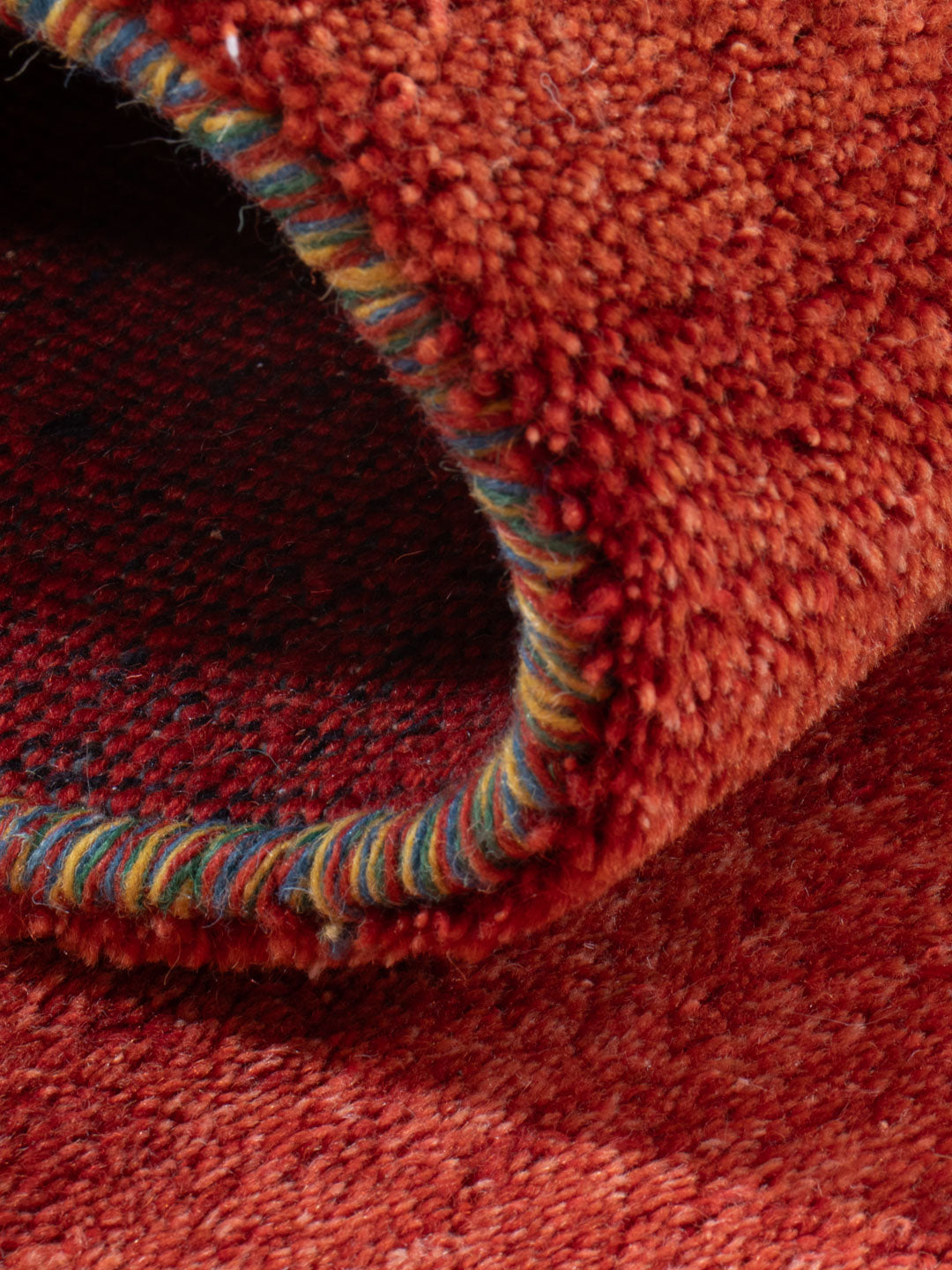 Tapis de couloir Tapis Gabbeh - Indus - 300 x 80 cm - caramel