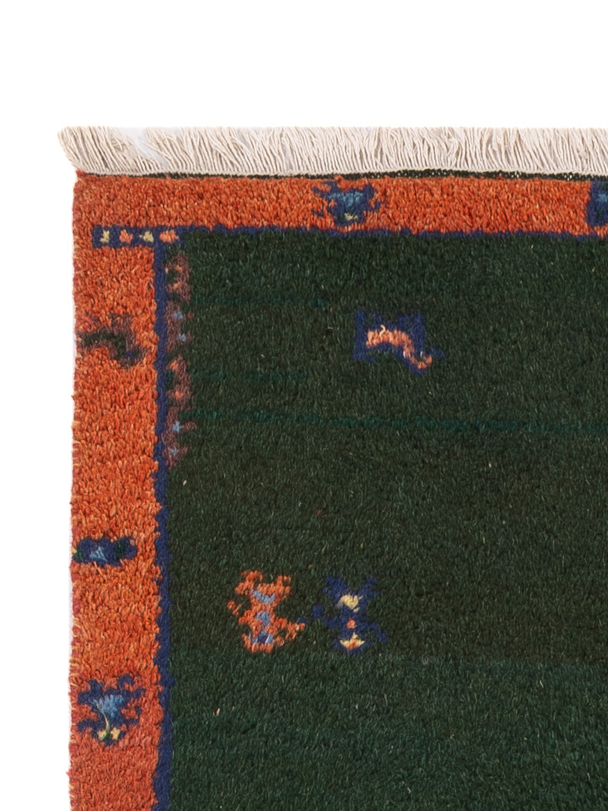 Tapis de couloir Tapis Gabbeh - Indus - 200 x 75 cm - caramel