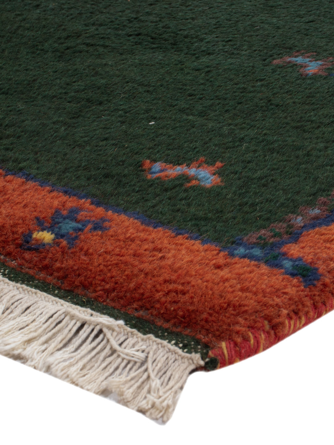 Tapis de couloir Tapis Gabbeh - Indus - 200 x 75 cm - caramel