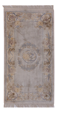 Tapis en soie - Soie chinoise - 140 x 70 cm - caramel