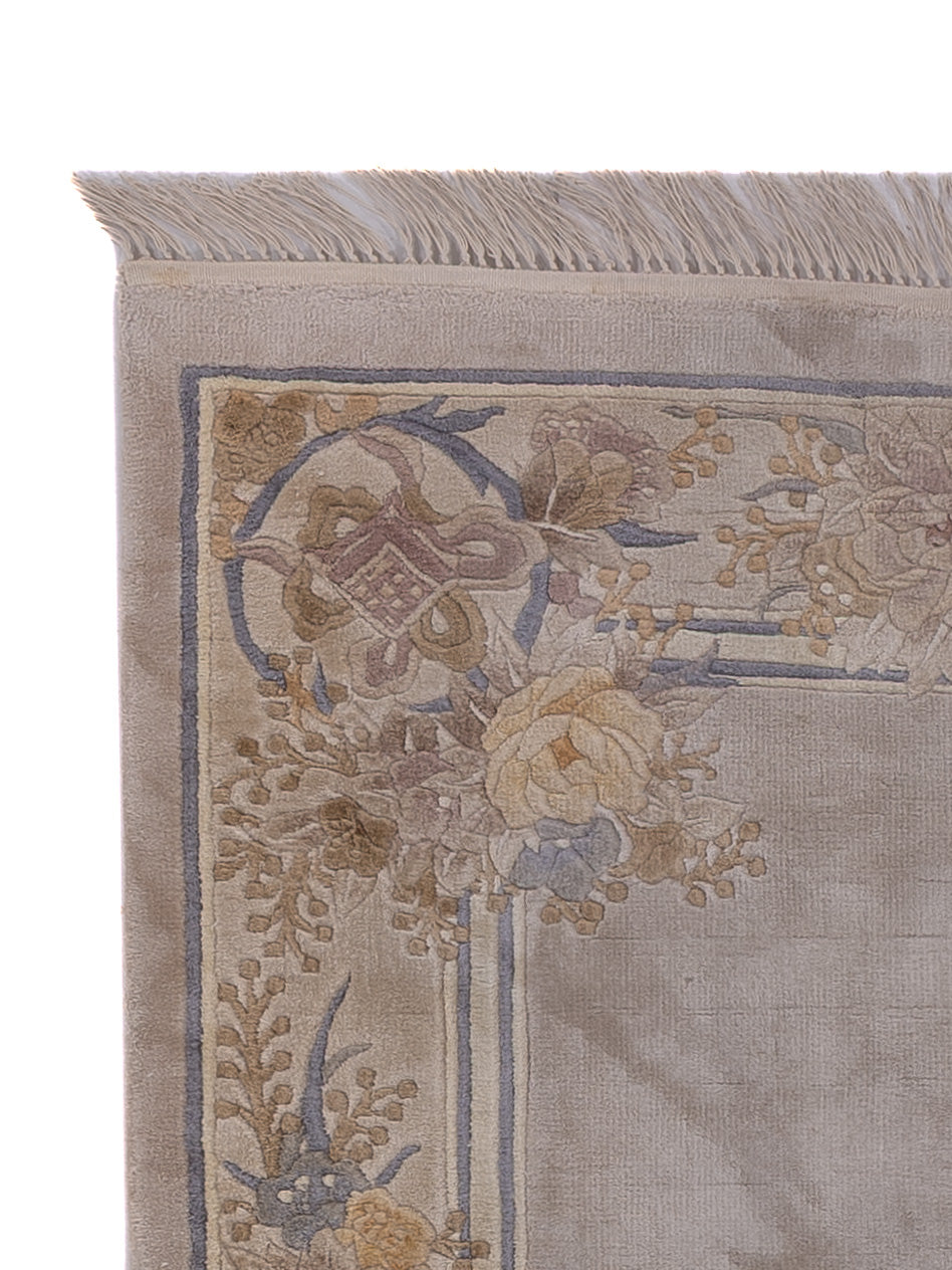 Tapis en soie - Soie chinoise - 140 x 70 cm - caramel