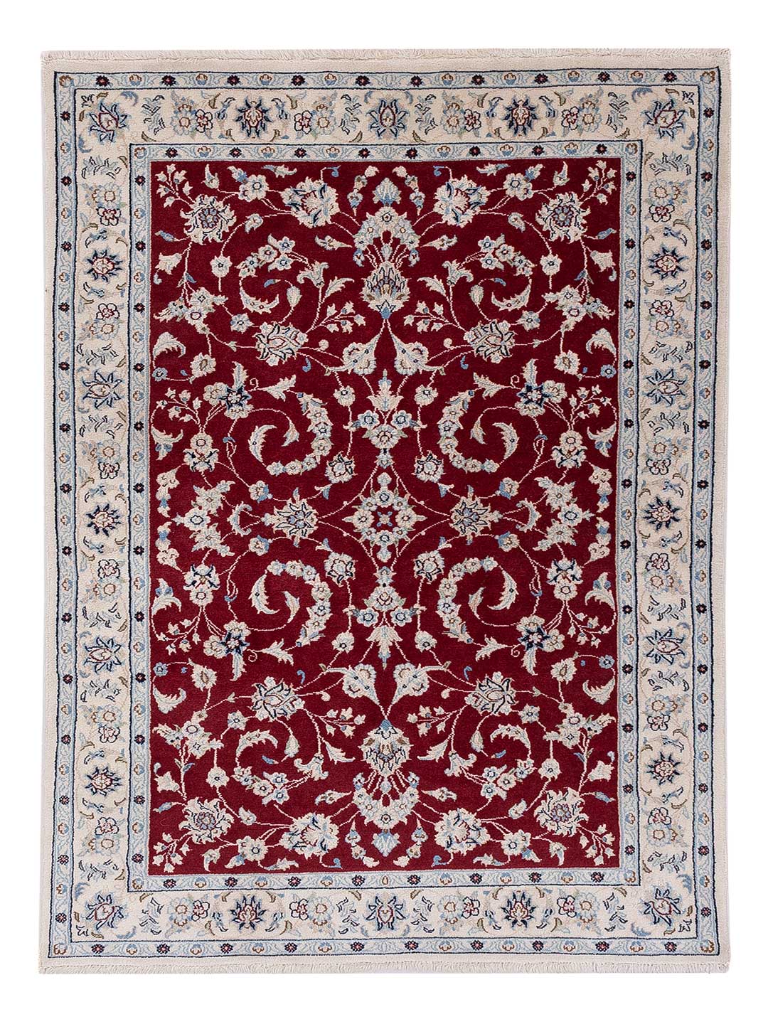 Perserteppich - Nain - Premium - 165 x 105 cm - rot