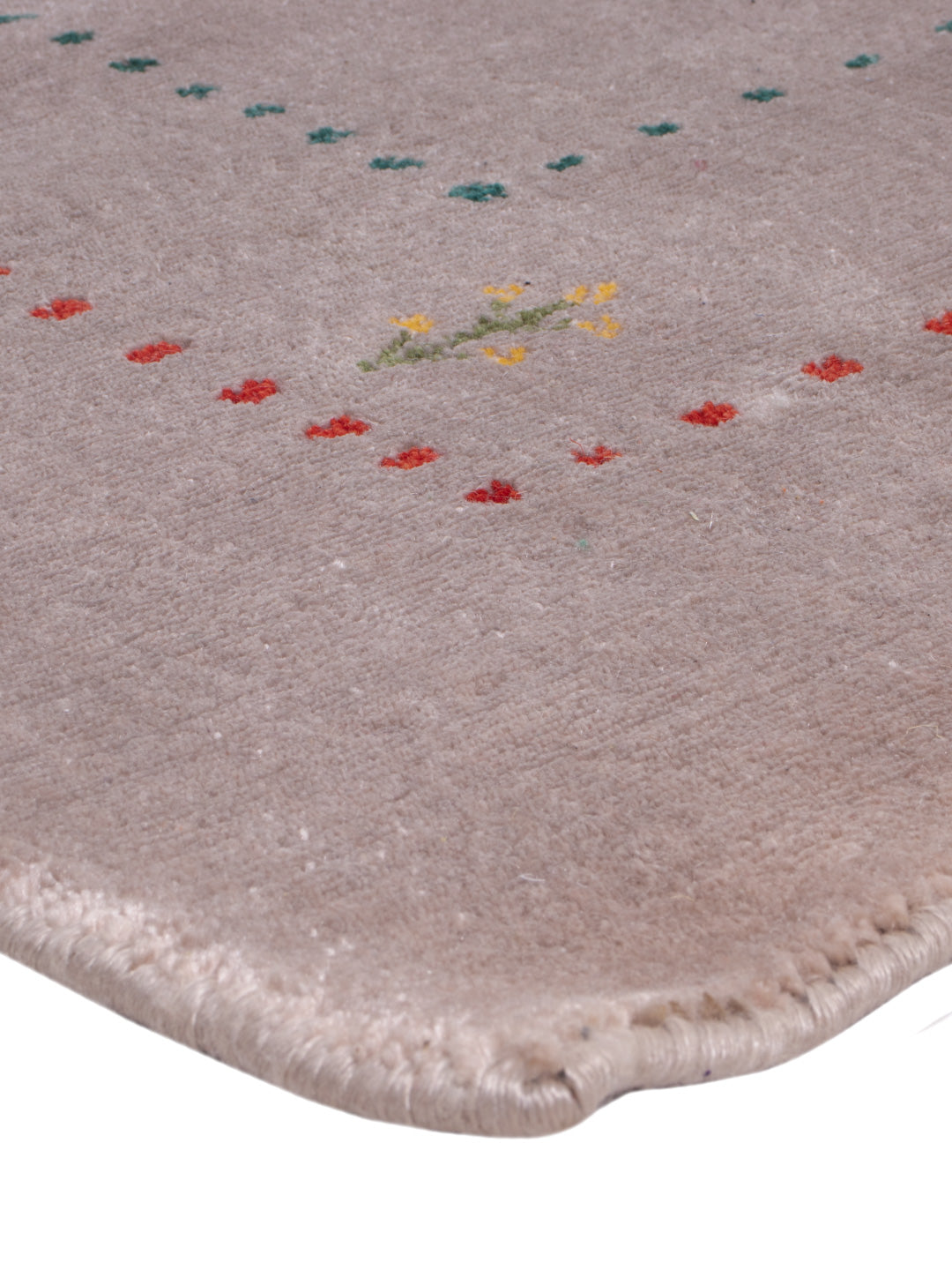 Gabbeh Teppich - Loribaft Softy - 240 x 170 cm - taupe