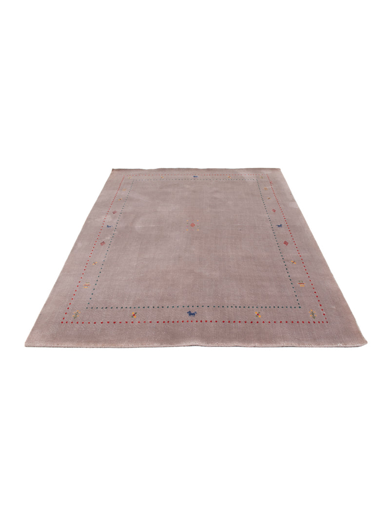 Gabbeh Teppich - Loribaft Softy - 240 x 170 cm - taupe