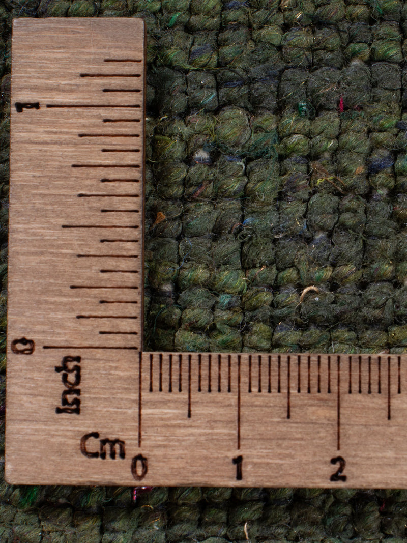 Gabbeh Teppich - Loribaft Softy - 150 x 100 cm - dunkelgrün