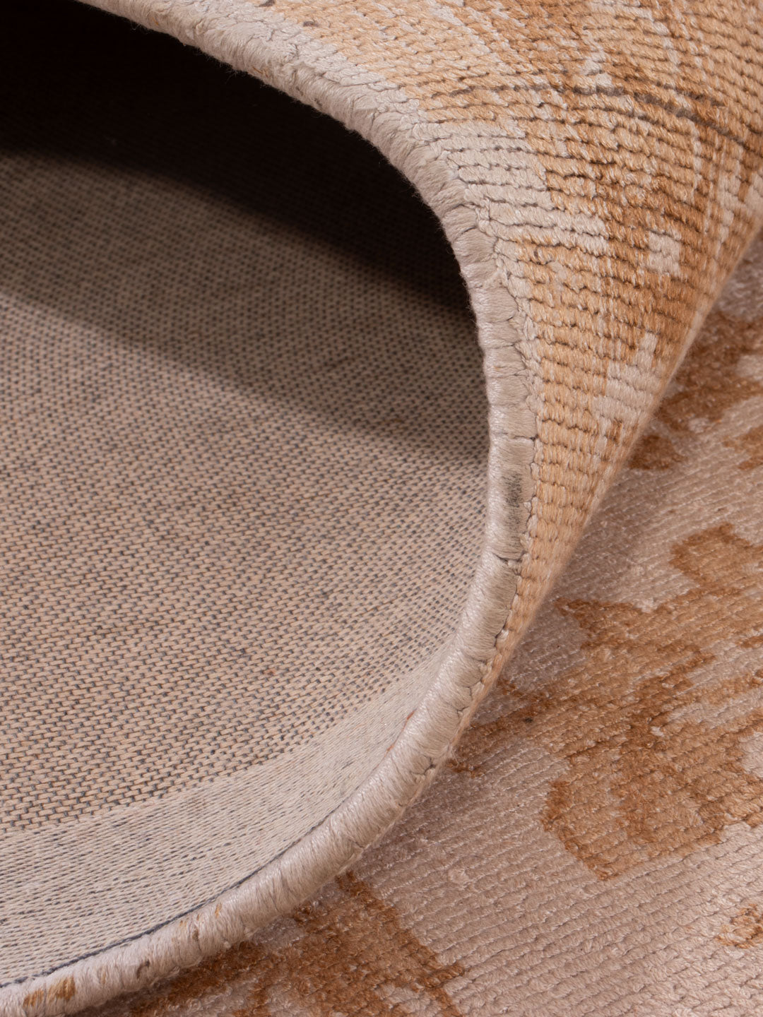 Viskose Teppich - 300 x 250 cm - gold