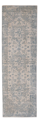 Läufer Viskose - 240 x 80 cm - türkis