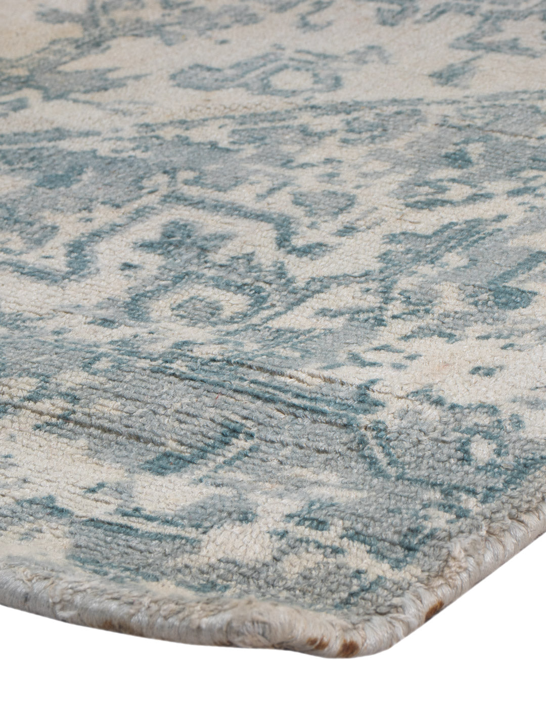 Läufer Viskose - 240 x 80 cm - türkis