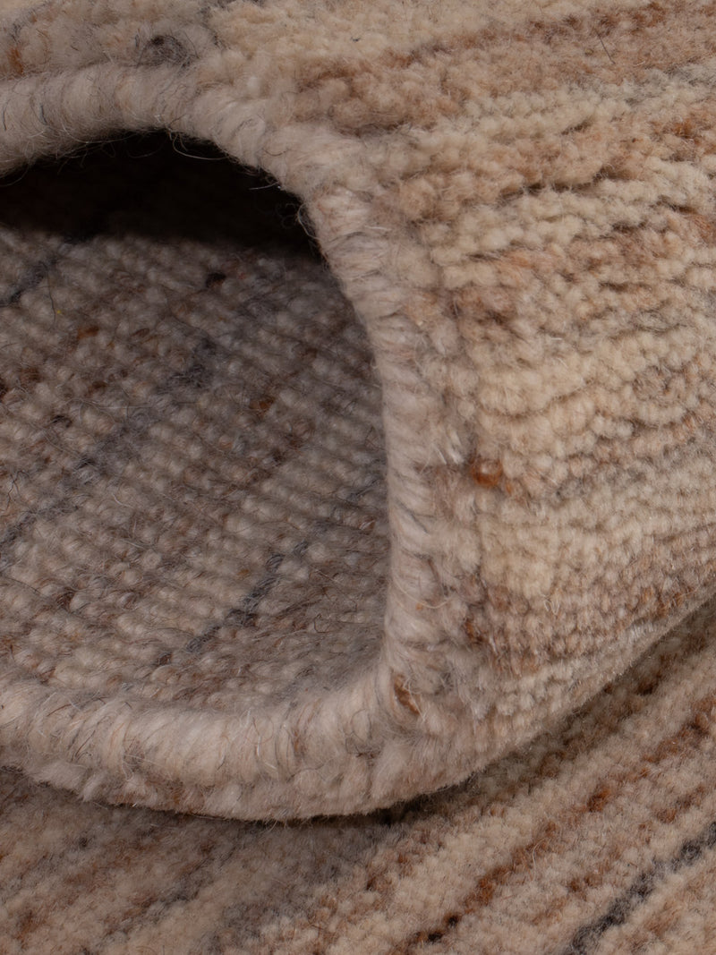 Tapis Gabbeh - Loribaft Softy - 90 x 60 cm - caramel