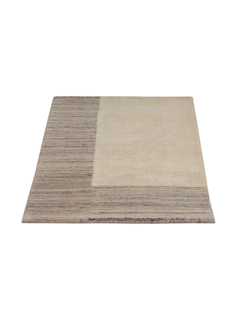 Tapis Gabbeh - Loribaft Softy - 90 x 60 cm - caramel