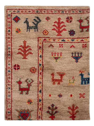 Tapis Gabbeh indien Tapis - Tapis en laine