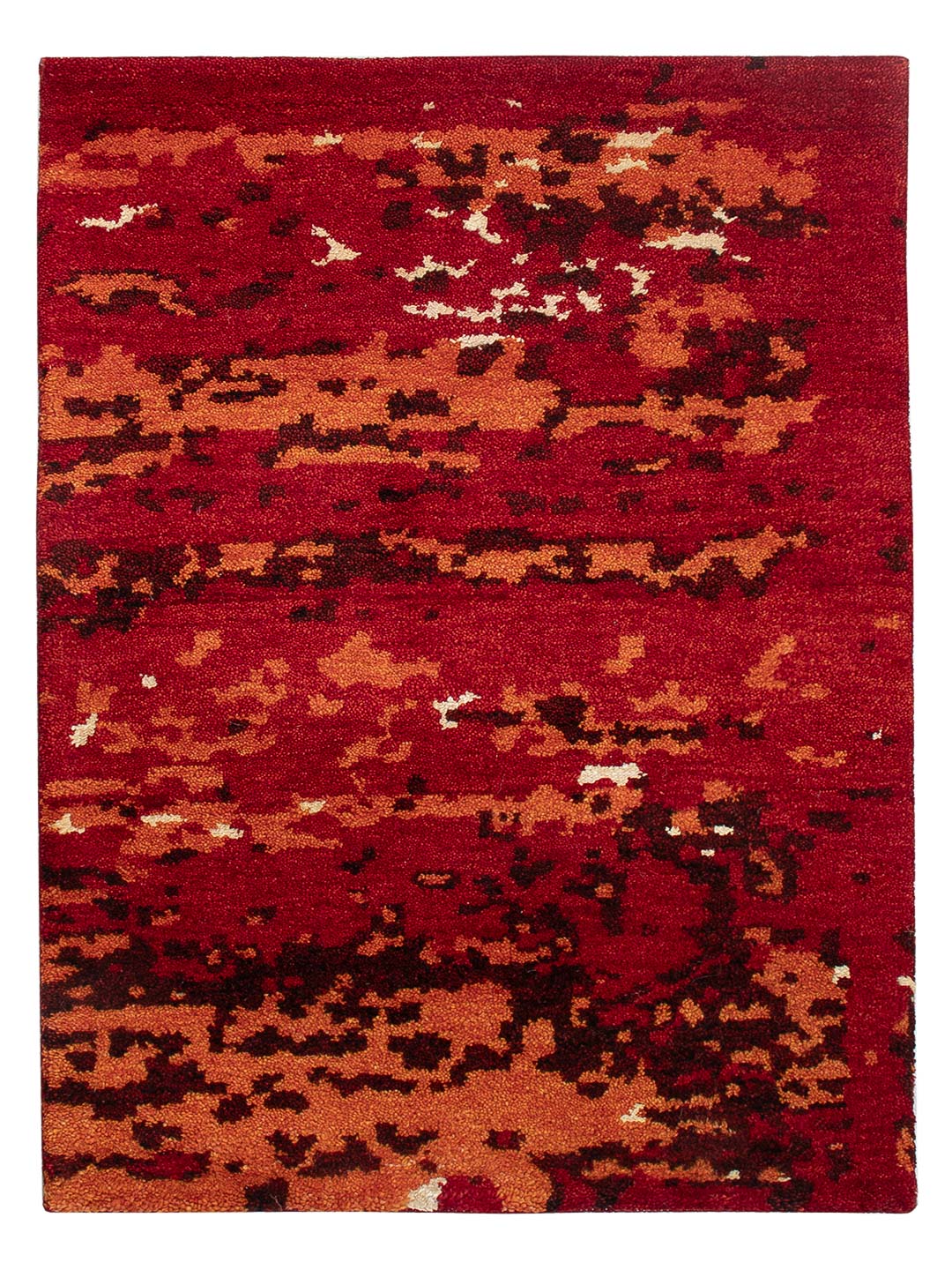 Tapis Gabbeh - Indus - 90 x 60 cm - caramel