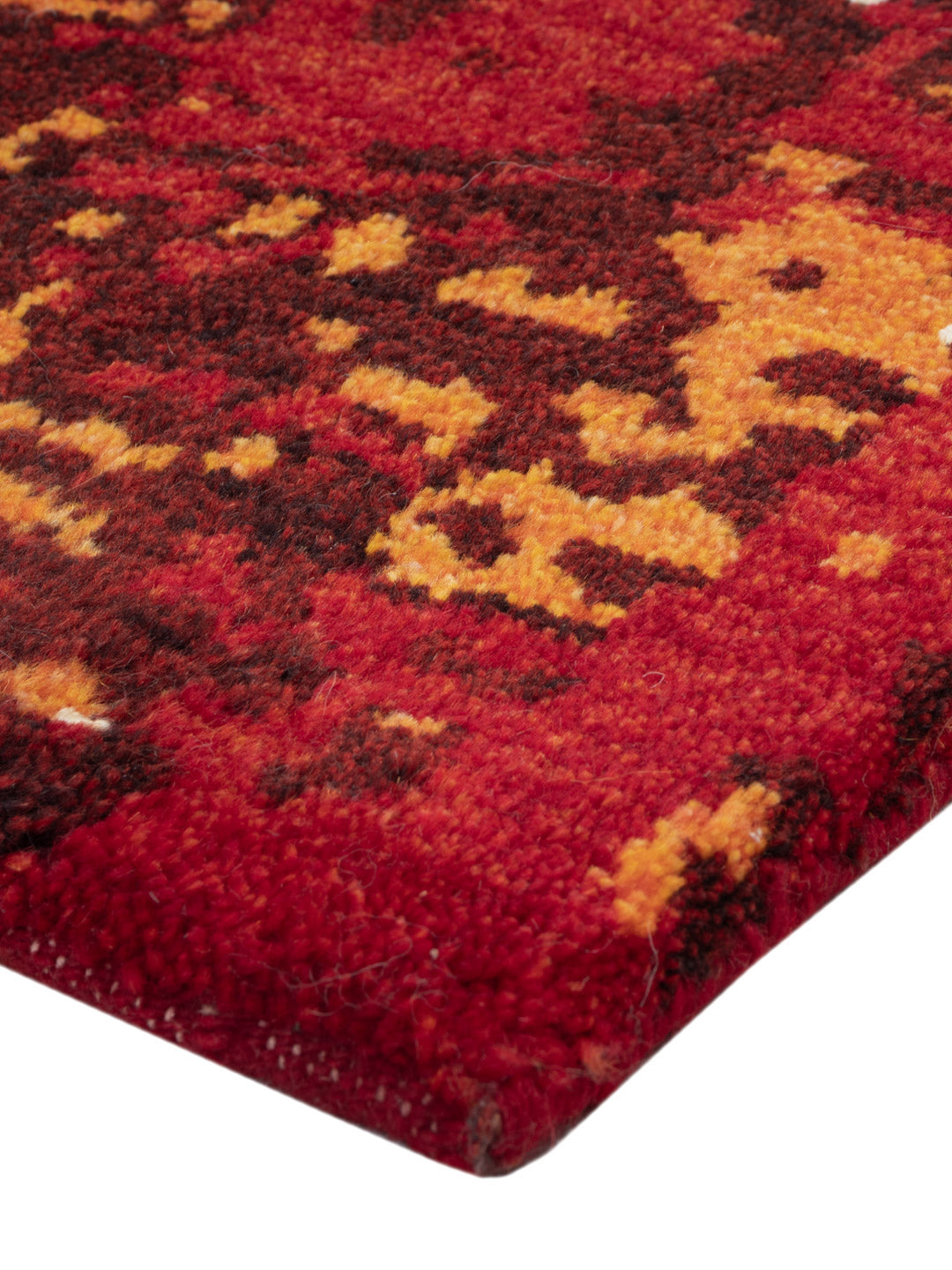 Tapis Gabbeh - Indus - 90 x 60 cm - caramel