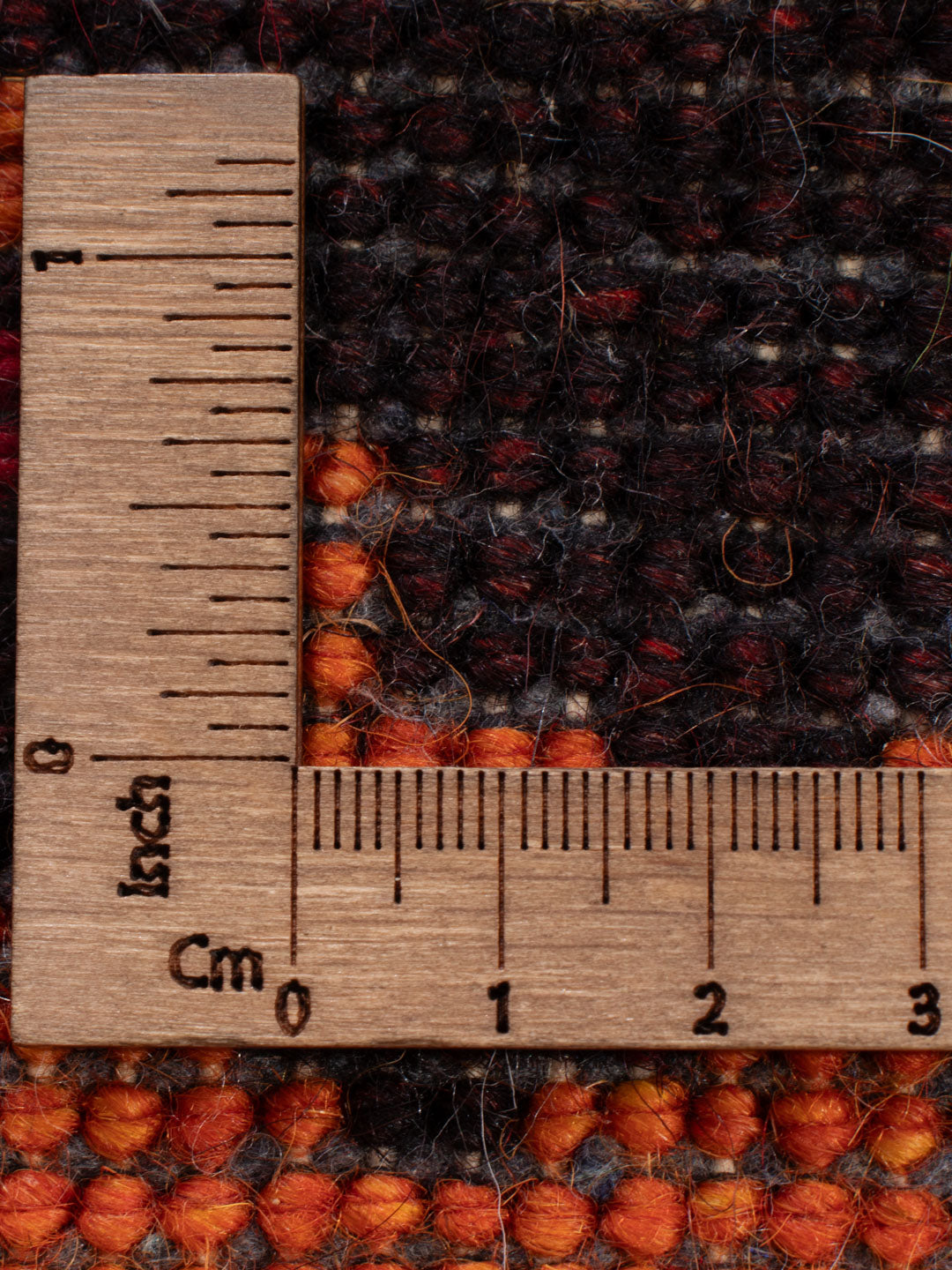 Tapis Gabbeh - Indus - 90 x 60 cm - caramel