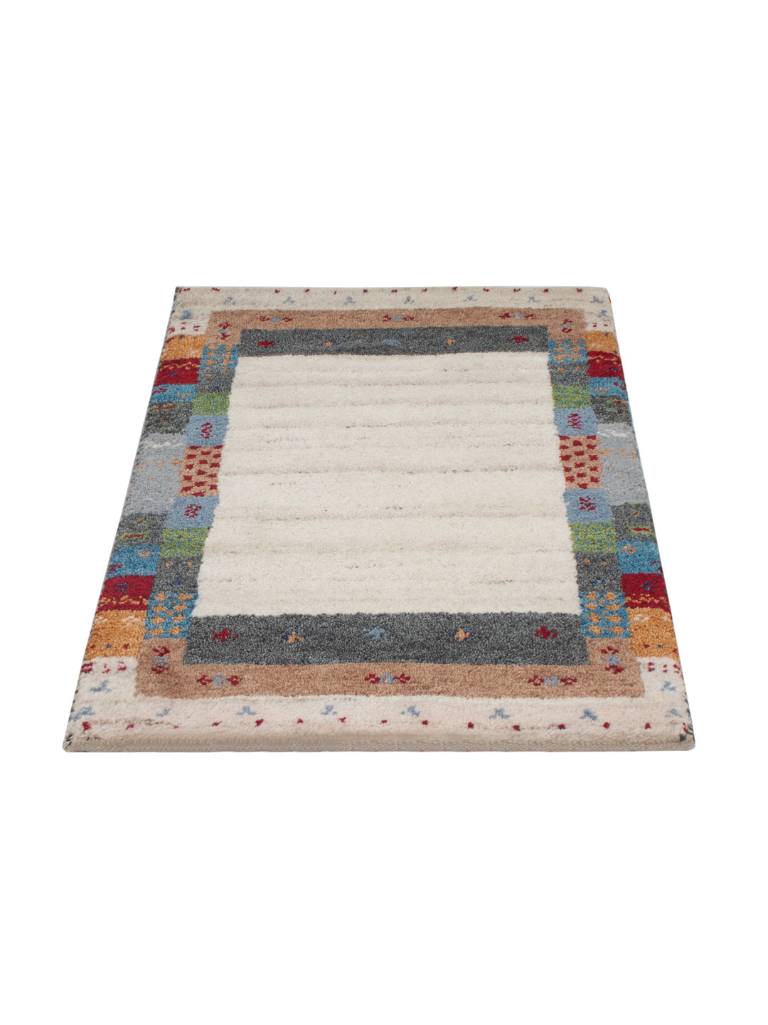 Tapis Gabbeh - Indus - 90 x 60 cm - caramel