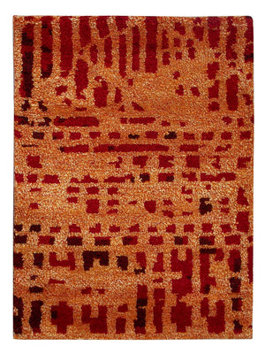 Tapis Gabbeh - Indus - 90 x 60 cm - caramel