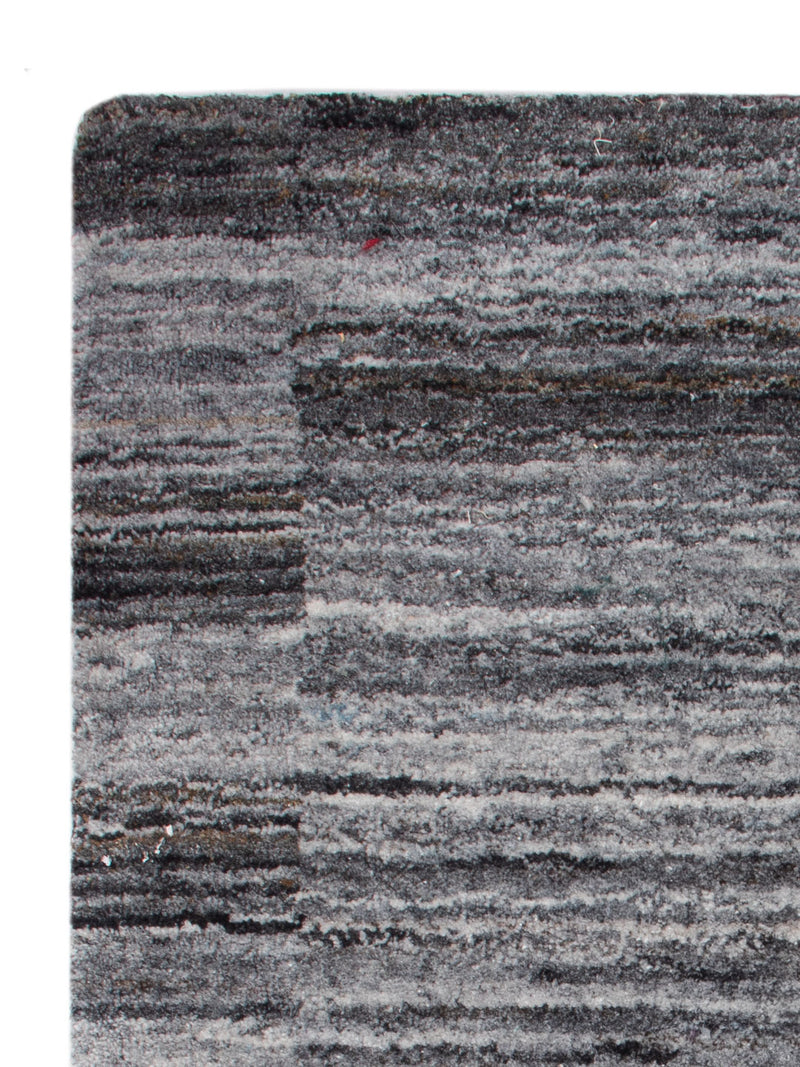 Gabbeh Teppich - Loribaft Softy - 90 x 60 cm - grau