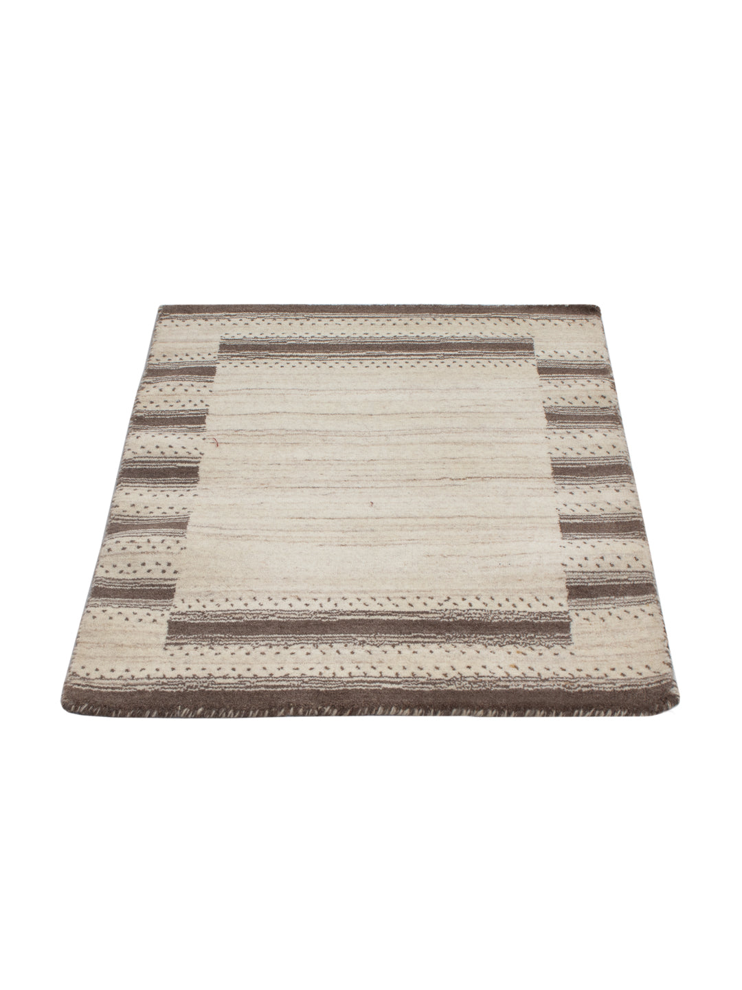 Gabbeh Teppich - Loribaft Softy - 90 x 60 cm - beige