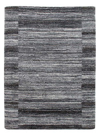 Gabbeh Teppich - Loribaft Softy - 90 x 60 cm - grau