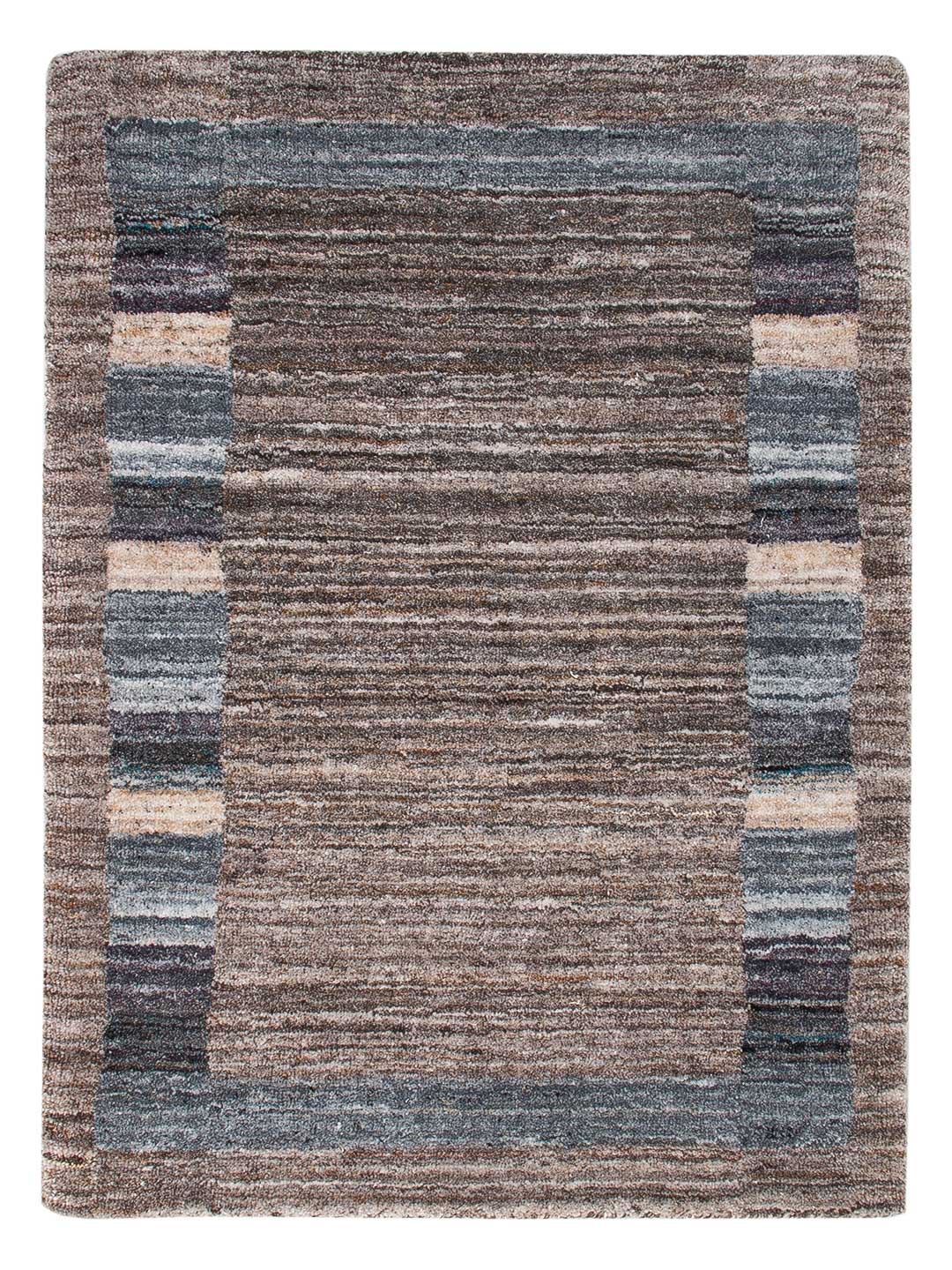 Tapis Gabbeh - Loribaft Softy - 90 x 60 cm - caramel
