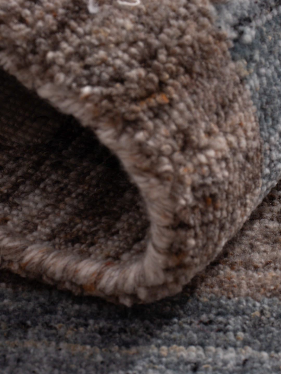 Tapis Gabbeh - Loribaft Softy - 90 x 60 cm - caramel