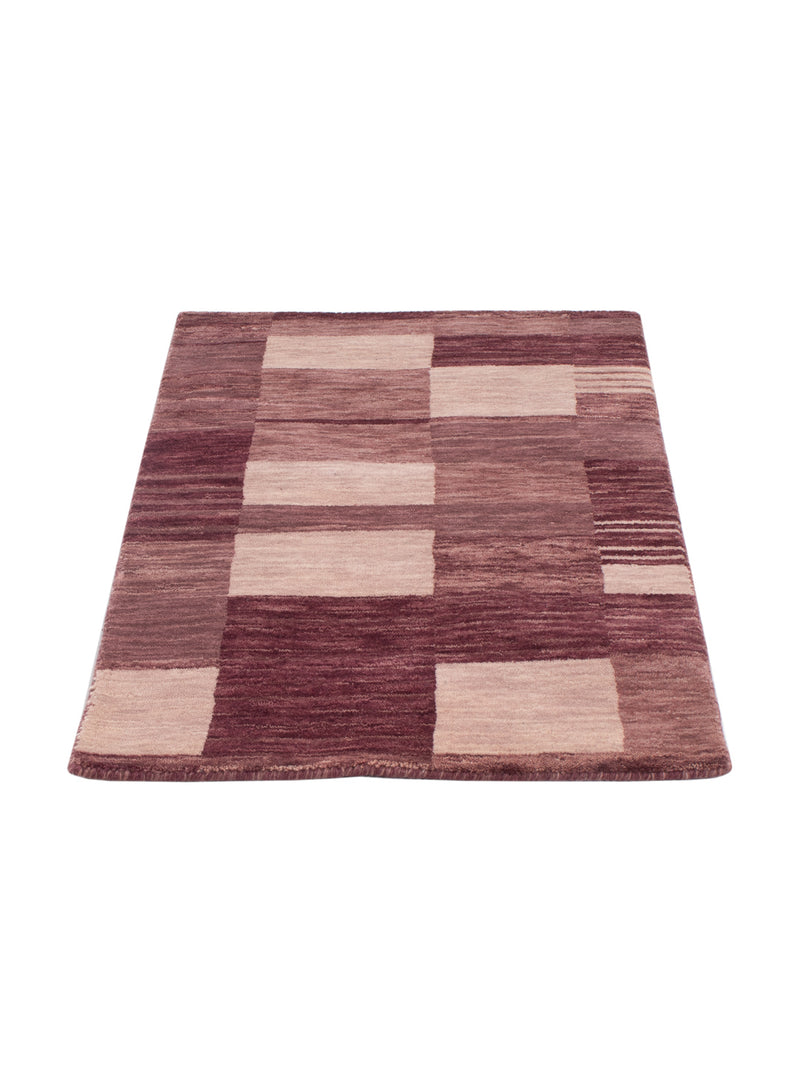 Tapis Gabbeh - Loribaft Softy - 90 x 60 cm - caramel