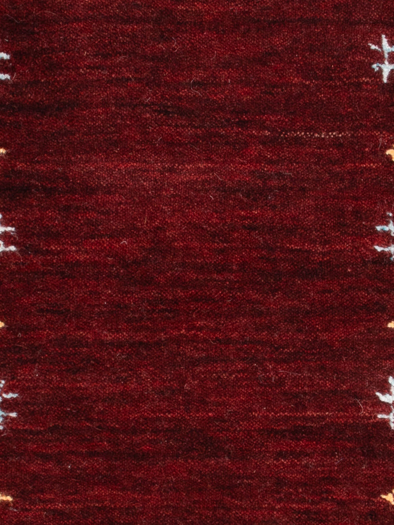 Tapis Gabbeh - Loribaft Softy - 90 x 60 cm - caramel