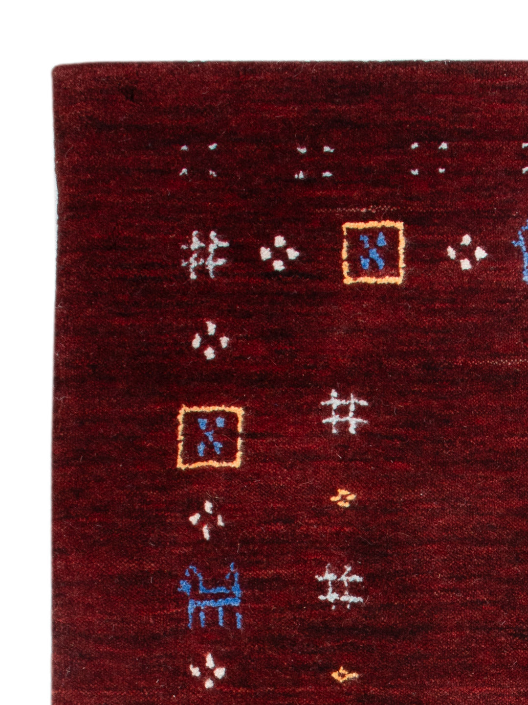 Tapis Gabbeh - Loribaft Softy - 90 x 60 cm - caramel