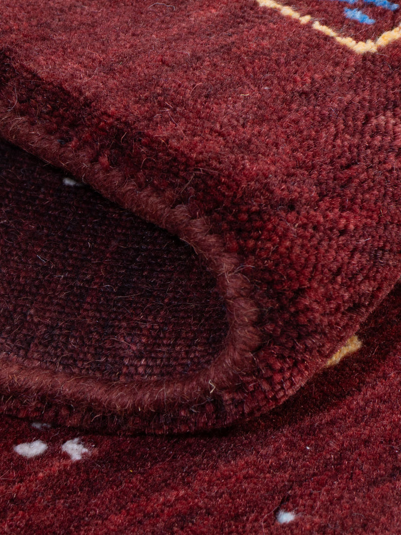 Tapis Gabbeh - Loribaft Softy - 90 x 60 cm - caramel