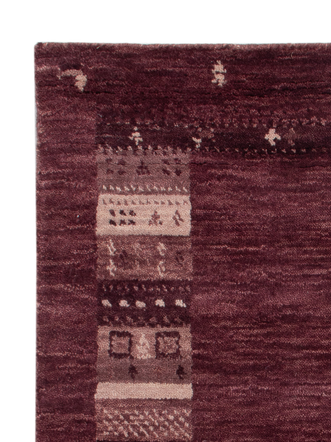 Tapis Gabbeh - Loribaft Softy - 90 x 60 cm - caramel