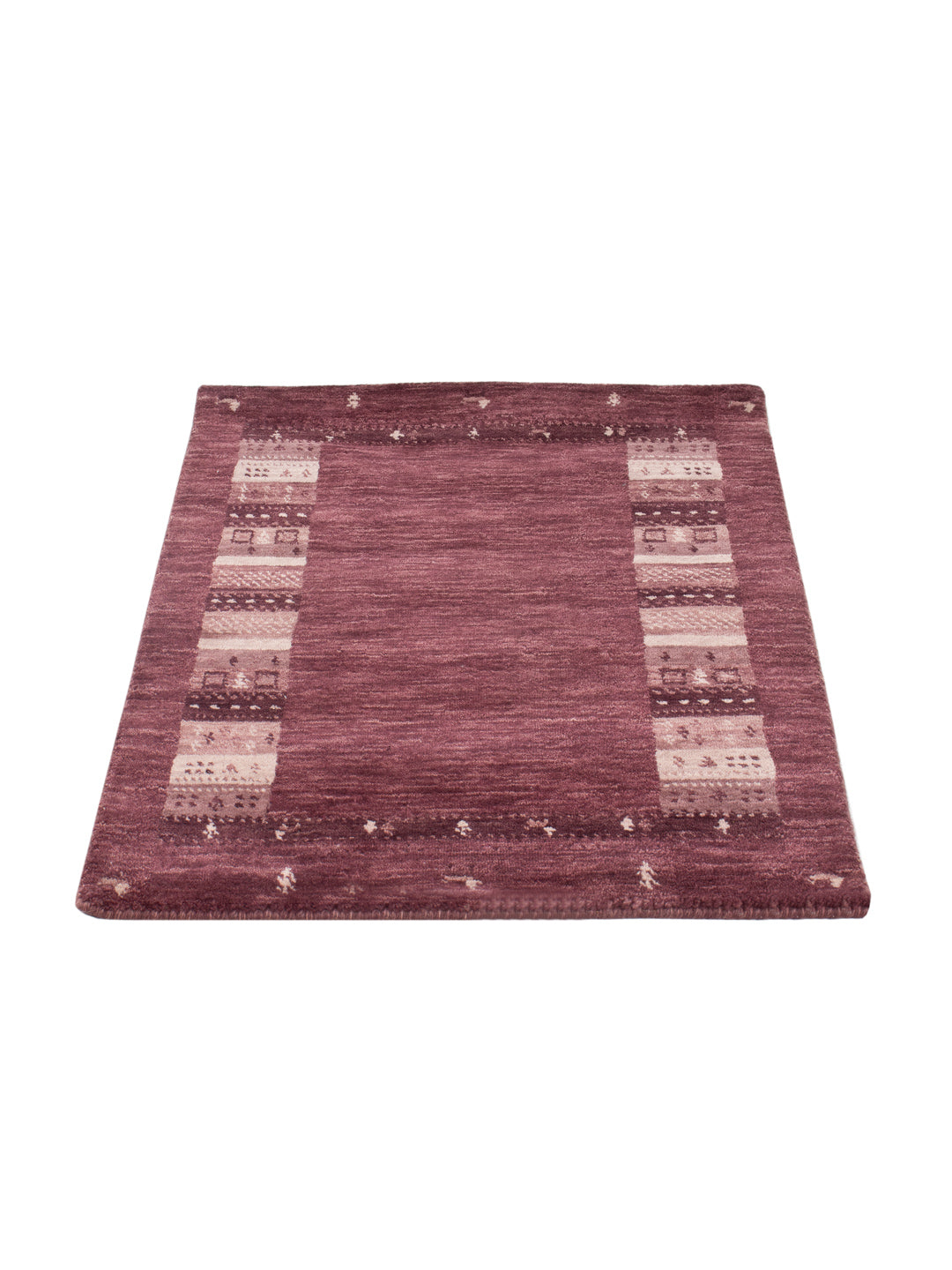 Tapis Gabbeh - Loribaft Softy - 90 x 60 cm - caramel