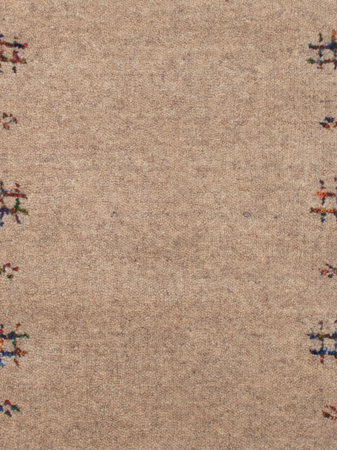 Gabbeh Teppich - Loribaft Softy - 90 x 60 cm - hellbeige