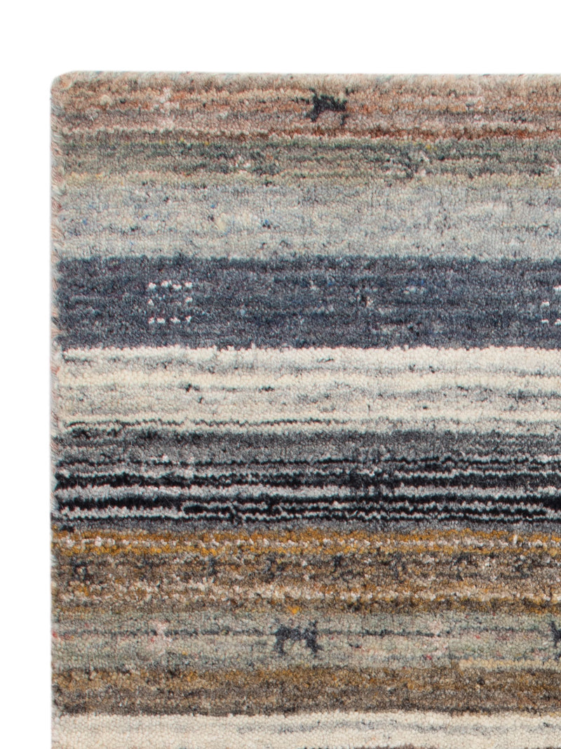 Tapis Gabbeh - Loribaft Softy - 90 x 60 cm - caramel