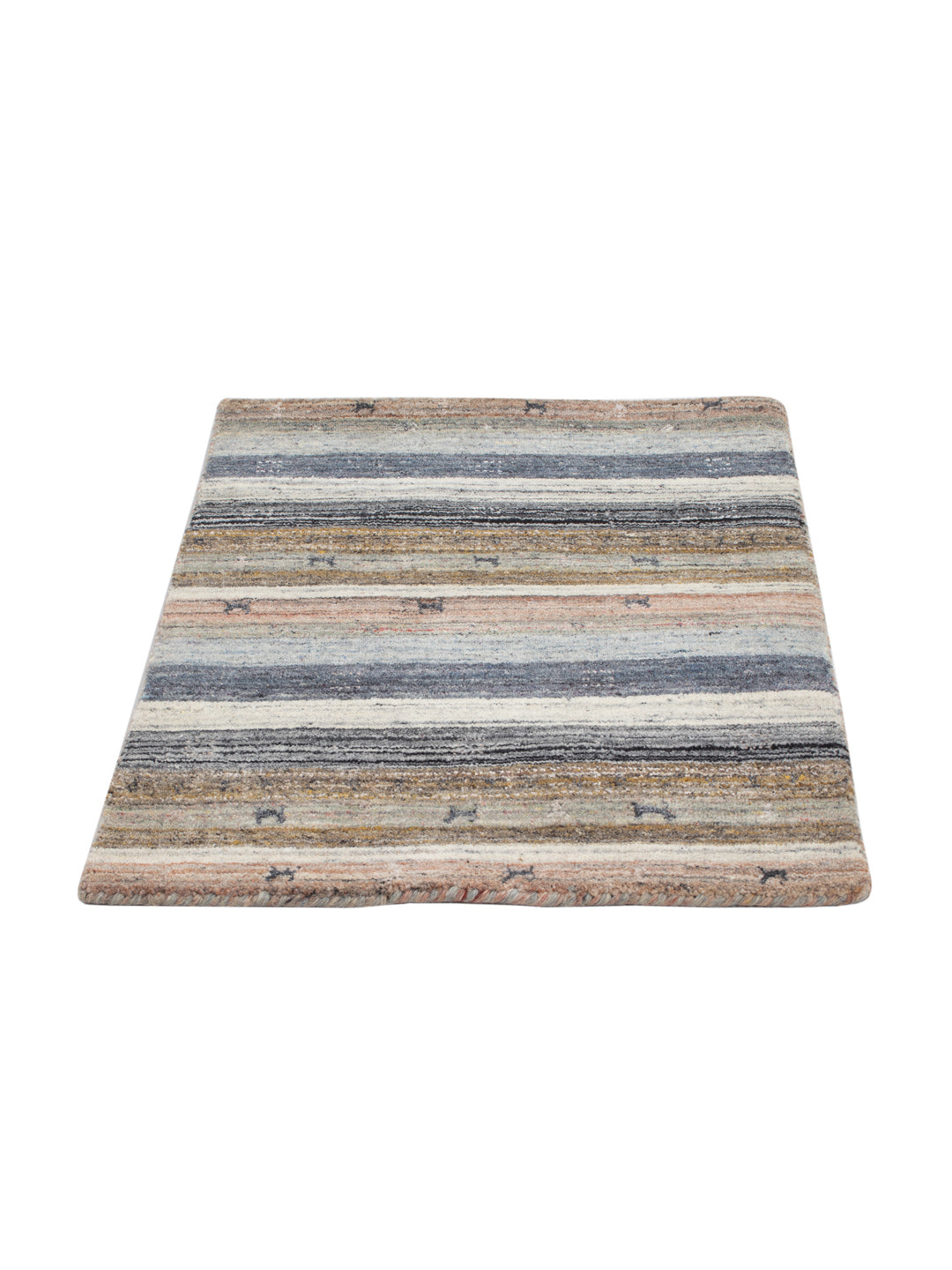 Tapis Gabbeh - Loribaft Softy - 90 x 60 cm - caramel