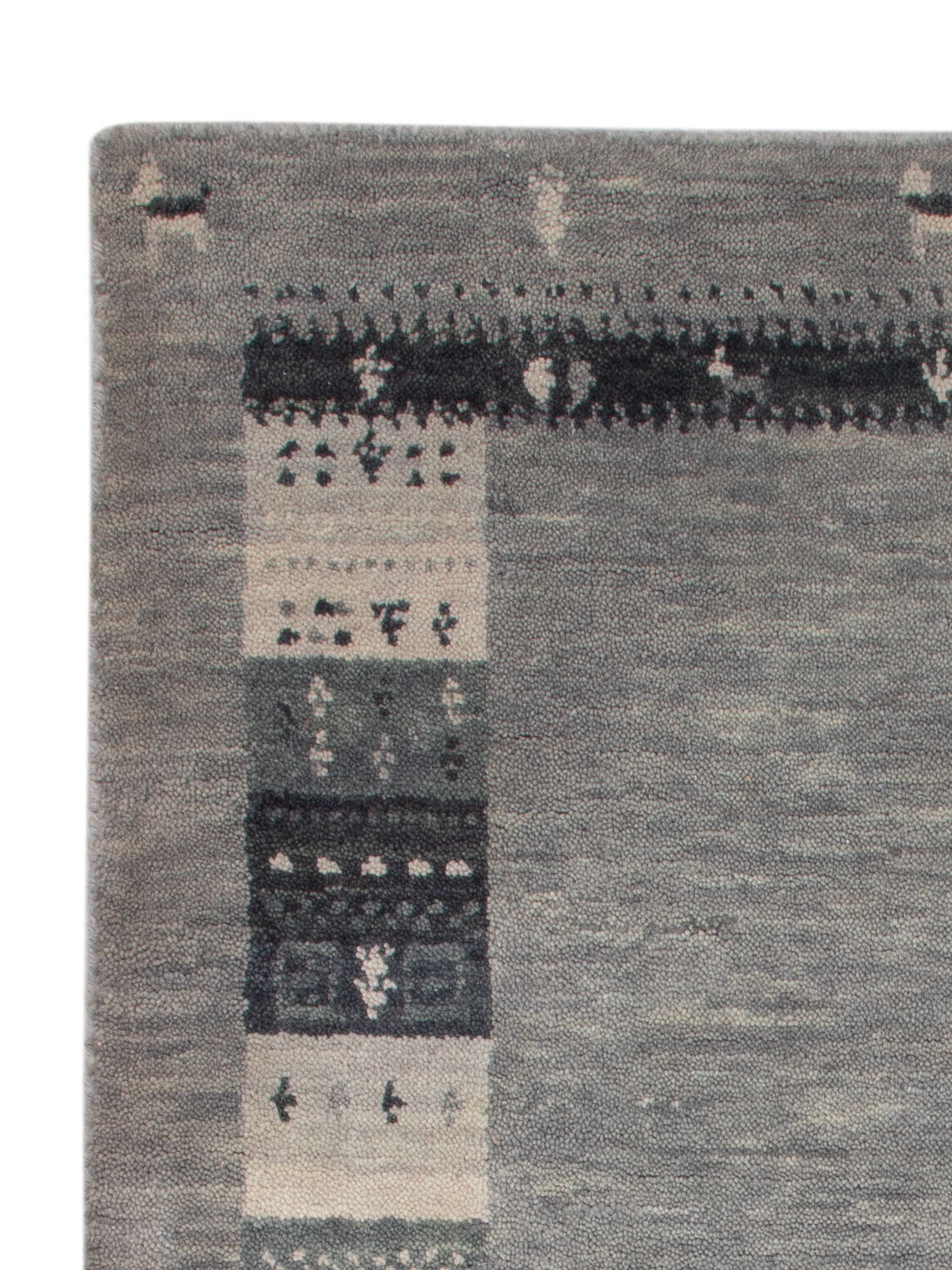 Tapis Gabbeh - Loribaft Softy - 90 x 60 cm - caramel