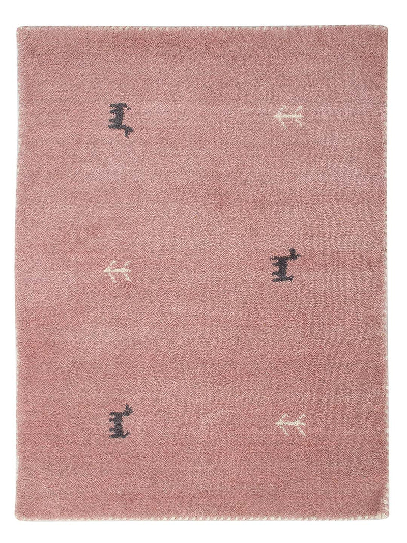 Tapis Gabbeh - Loribaft Softy - 90 x 60 cm - caramel