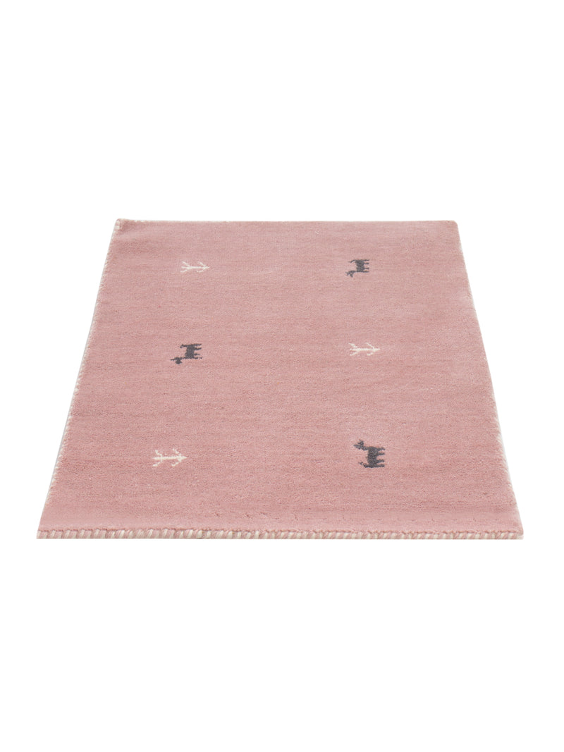 Tapis Gabbeh - Loribaft Softy - 90 x 60 cm - caramel