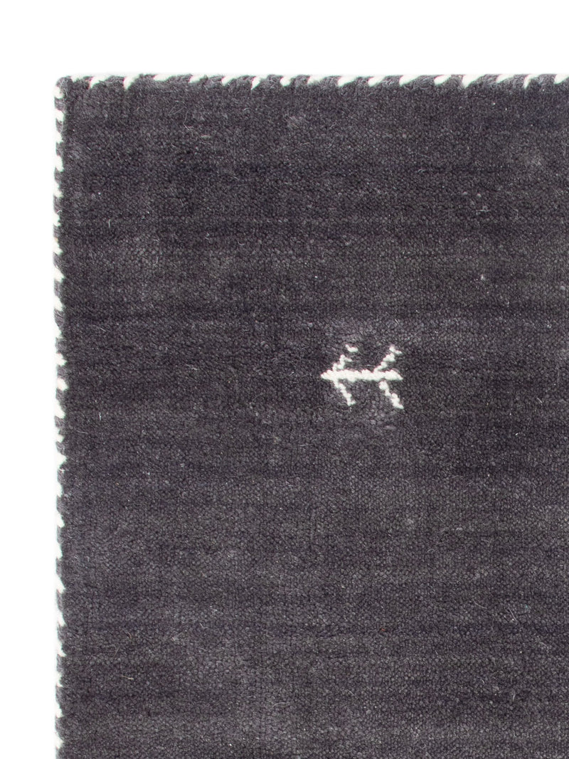 Tapis Gabbeh - Loribaft Softy - 90 x 60 cm - caramel