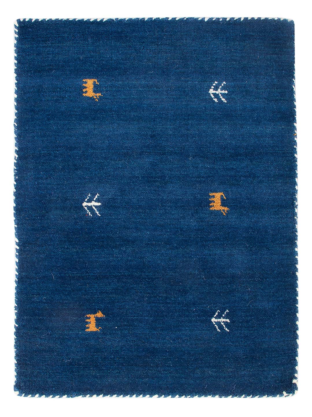 Tapis Gabbeh - Loribaft Softy - 90 x 60 cm - caramel