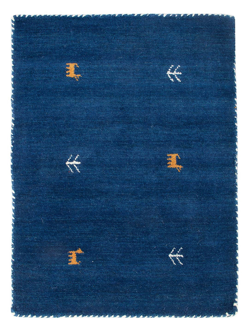 Tapis Gabbeh - Loribaft Softy - 90 x 60 cm - caramel