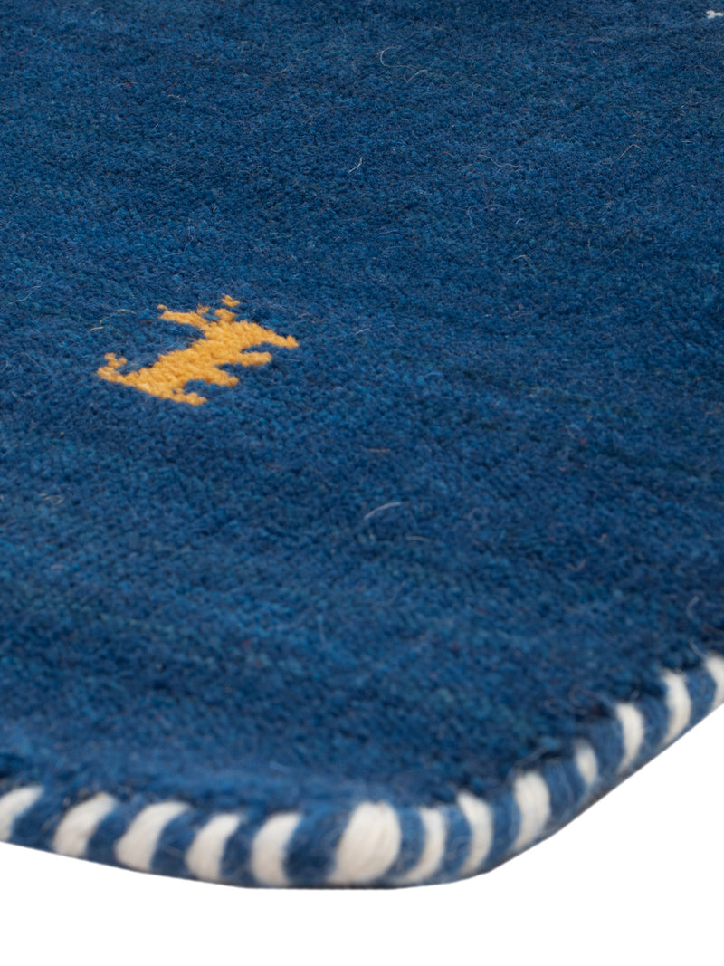 Tapis Gabbeh - Loribaft Softy - 90 x 60 cm - caramel